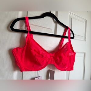 Savage X Fenty Neon Pink Underwire Bra